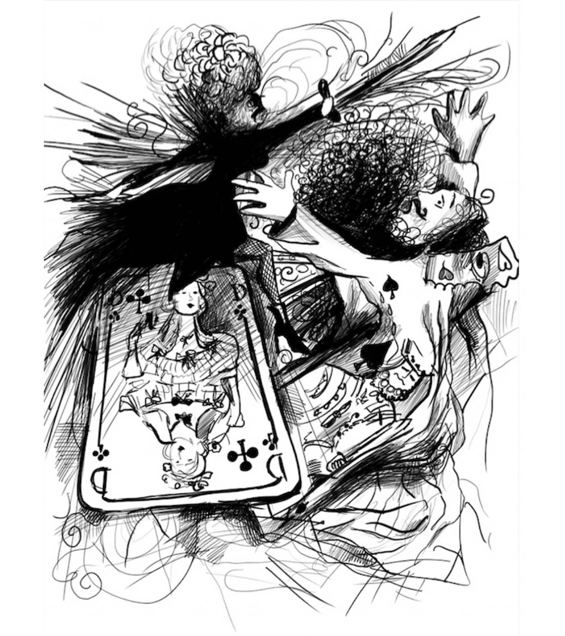 dame_könig_as_andrea_cochius_illustration